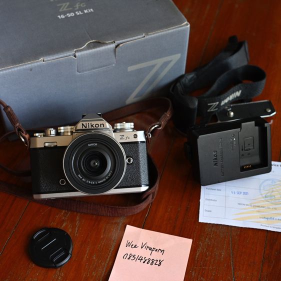 กล้องมิลเลอร์เลส Nikon Z fc พร้อมเลนส์ 16-50, กริป smallrig อปกศ.