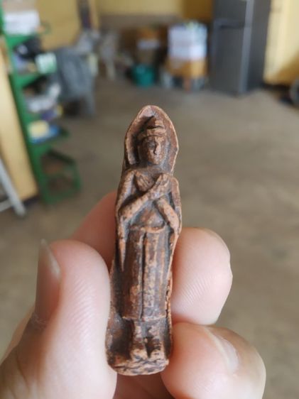 พระเนื้อดิน(พระรูปลอยพระปางรำพึง(ไม่ทราบพระเกจิที่สร้างปี2552))พระบ้านพระเครื่องรางของมงคล รูปที่ 2