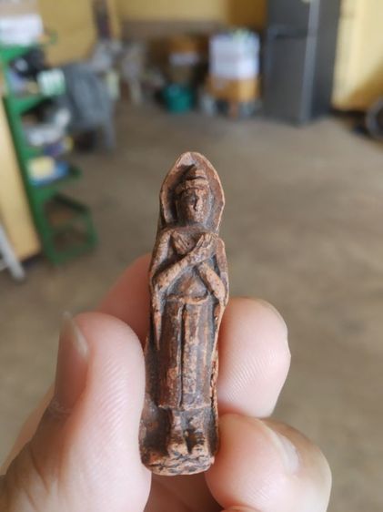 พระเนื้อดิน(พระรูปลอยพระปางรำพึง(ไม่ทราบพระเกจิที่สร้างปี2552))พระบ้านพระเครื่องรางของมงคล รูปที่ 4