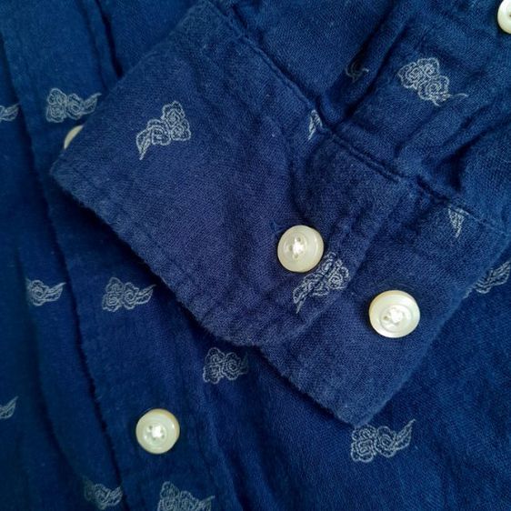 MPS
Indigo 
Japanese kumo art batik shirts
🔴🔴🔴 รูปที่ 6