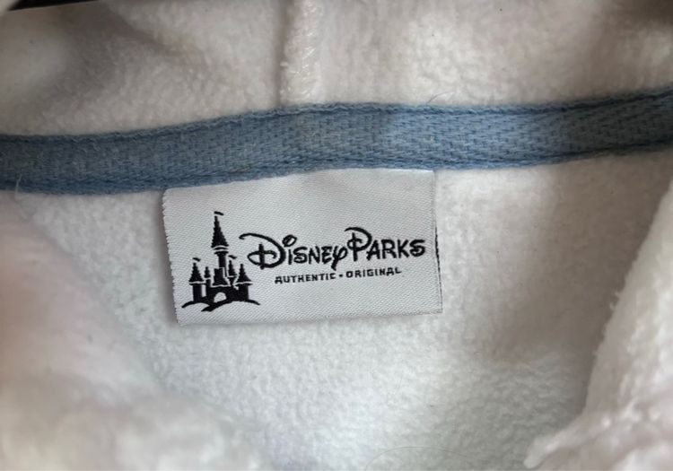  ชุดไปเที่ยวดีสนีย์แลนด์ เสื้อกันหนาวโอลาฟ Frozen Olaf มีฮู้ด มีกระเป๋า ของแท้จาก Disneyland รูปที่ 3