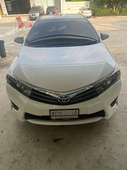 Toyota Altis 2014 1.8 S Sedan เบนซิน ไม่ติดแก๊ส เกียร์อัตโนมัติ ขาว