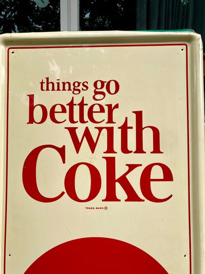 1960.coca-cola sign รูปที่ 3