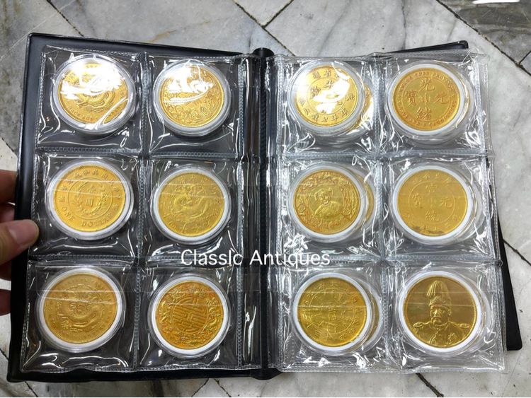 อัลบั้ม เหรียญทองจีน ที่ระลึกสะสมA3 รูปที่ 9