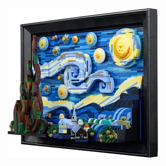 LEGO® Ideas Vincent van Gogh - The Starry Night 21333 รูปที่ 5