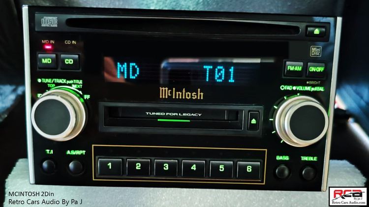 mcintosh วิทยุรถยนต์ ใส่ซีดีได้6แผ่น