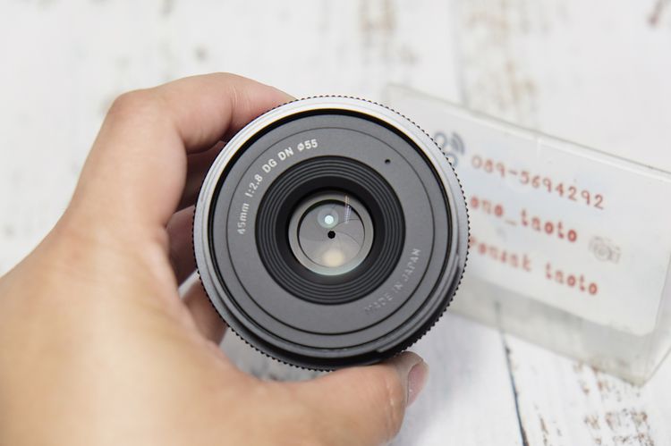 (ขาย) เลนส์ SIGMA 45mm F2.8 DG DN สำหรับกล้อง Sony สภาพสวยมาก รูปที่ 6