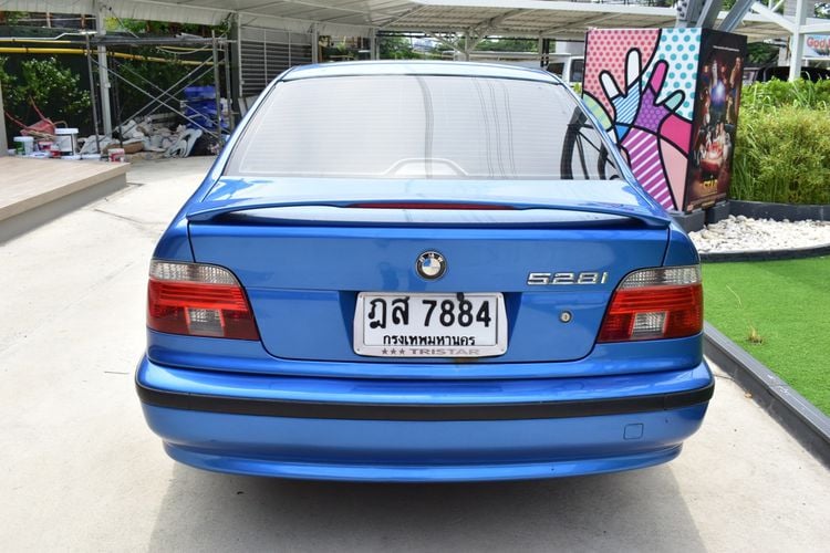 BMW Series 5 1998 528i Sedan เบนซิน ไม่ติดแก๊ส เกียร์อัตโนมัติ น้ำเงิน รูปที่ 3
