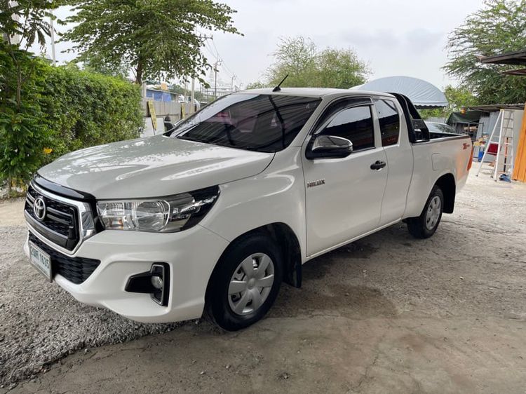 Toyota Hilux Revo 2019 2.4 J Plus Pickup ดีเซล ไม่ติดแก๊ส เกียร์ธรรมดา ขาว