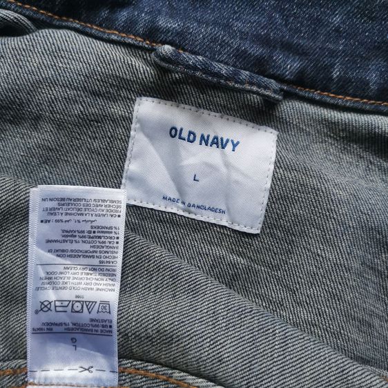 Old Navy 4 Pockets Denim Jacket รอบอก 45” รูปที่ 7