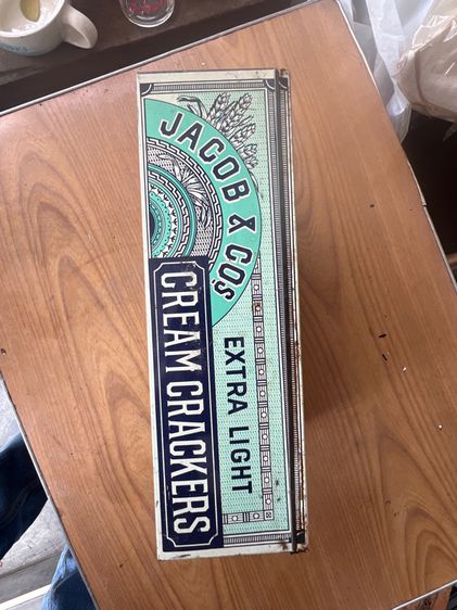 กล่องสังกะสีขนมปังโบราณ รูปที่ 3