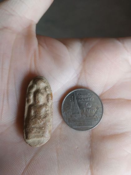 พระเนื้อดิน(พระปางนาคปรกหลังเรียบ(190305)(ไม่ทราบพระเกจิที่สร้าง))พระบ้านพระเครื่องรางของมงคล รูปที่ 4