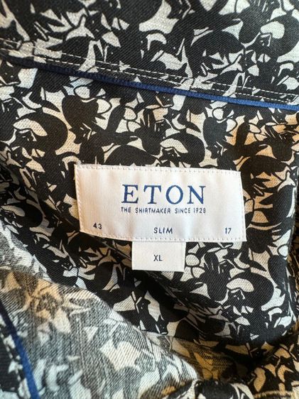เสื้อเชิ๊ตแขนยาว ETON 💯 รูปที่ 3