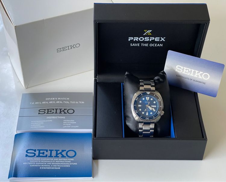 Seiko Prospex Turtle Save The Ocean Special Edition III รุ่น SRPD21K1 รูปที่ 2