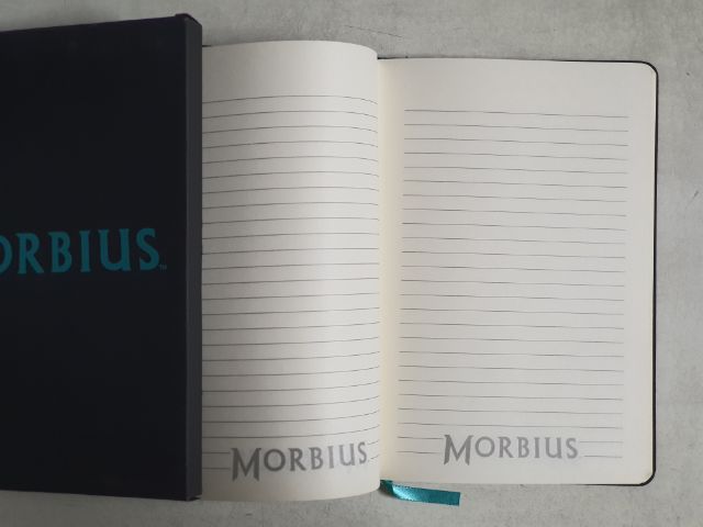สมุดโน๊ต ปกแข็ง Morbius แท้ ใหม่ รูปที่ 2