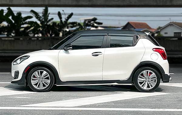 Suzuki Swift 2021 1.2 GLX Sedan เบนซิน ไม่ติดแก๊ส เกียร์อัตโนมัติ ขาว รูปที่ 3