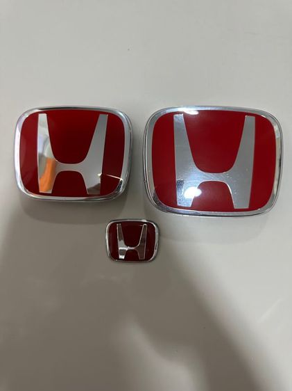 โลโก้แดงหน้า-หลังแท้ Honda civic fc