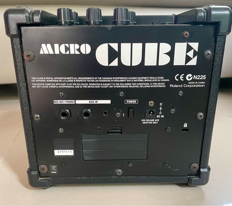 แอมป์กีตาร์ Roland Micro Cube Amplifier N225  รูปที่ 12