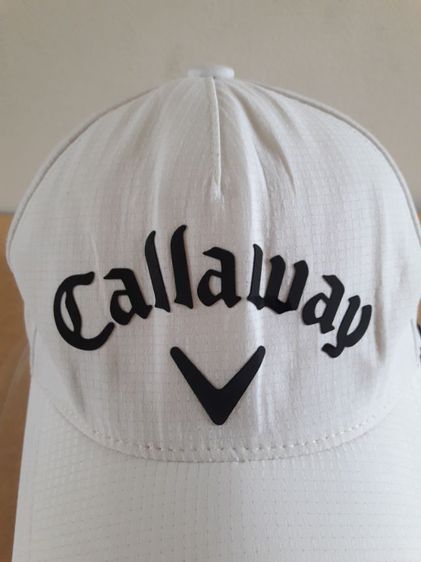 หมวก Callaway แท้ สีขาว detail ตาราง รูปที่ 2