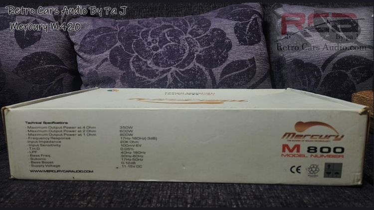 เพาเวอร์แอมป์ Mercury M420  รูปที่ 3