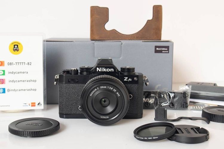 กล้องมิลเลอร์เลส ไม่กันน้ำ Nikon Z fc Kit Z 28mm f2.8 SE สภาพใหม่ ใช้น้อย มีประกัน
