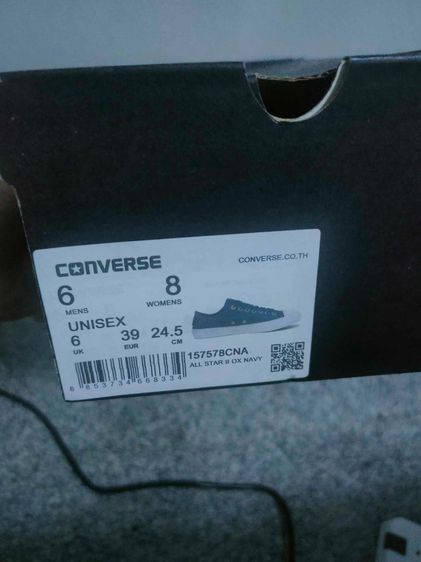 รองเท้าผ้าใบ Converse All Star II OX ของแท้ รหัส 157578CNA Unisex ไซส์ 6 UK รูปที่ 6