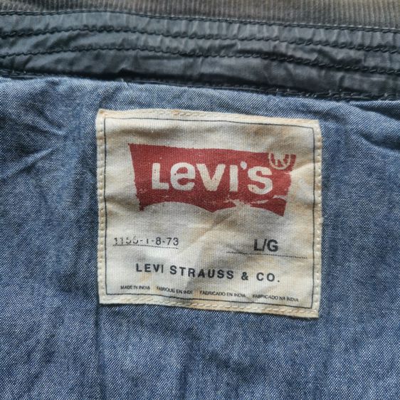 Levis Black Cloth Jacket รอบอก 46” รูปที่ 7