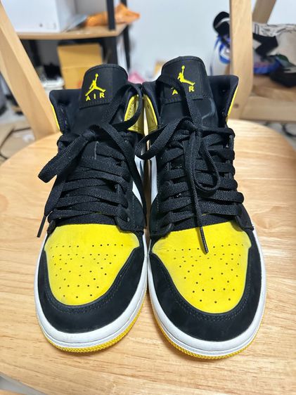 Jordan 1 Mid Yellow Toe Black size41 รูปที่ 4