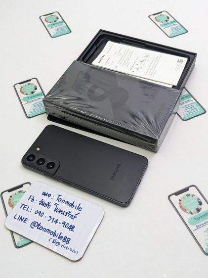 ขาย  เทิร์น Samsung Galaxy S22 128 GB Black ศูนย์ไทย อุปกรณ์ครบยกกล่อง ขาดสายชาร์จ ถูกๆ เพียง 8,590 บาท ครับ รูปที่ 1