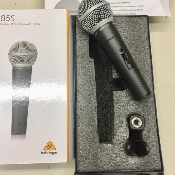 ไมค์สาย BEHRINGER SL85S Dynamic Microphone รูปที่ 3