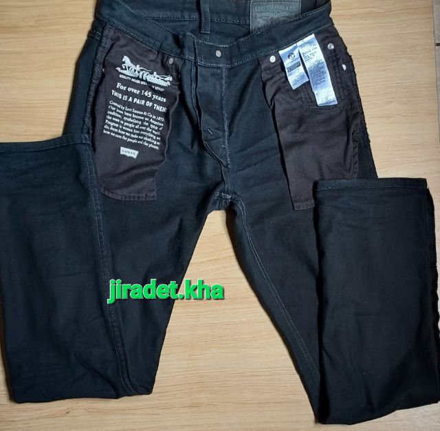 กางเกงยีนส์ผู้ชาย Levi's 511 Black รุ่น Slim Jeansไซส์ Int-W30 L32 เนื้อผ้า Cotton กับ Elastane เอวปกติ สลิมช่วงสะโพกและต้นขา(ราคารวมจัดส่ง) รูปที่ 12