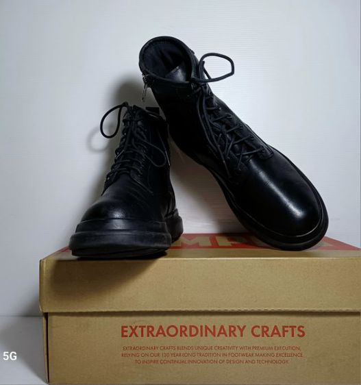 CAMPER Boots for Women 38EU(24.5cm) ของแท้ มือ 2 สภาพเยี่ยม, รองเท้าบู้ท CAMPER หนังแท้ พื้นแน่น ป้ายโลโก้ครบ น้ำหนักเบาพิเศษ ไม่มีตำหนิใดๆ รูปที่ 9