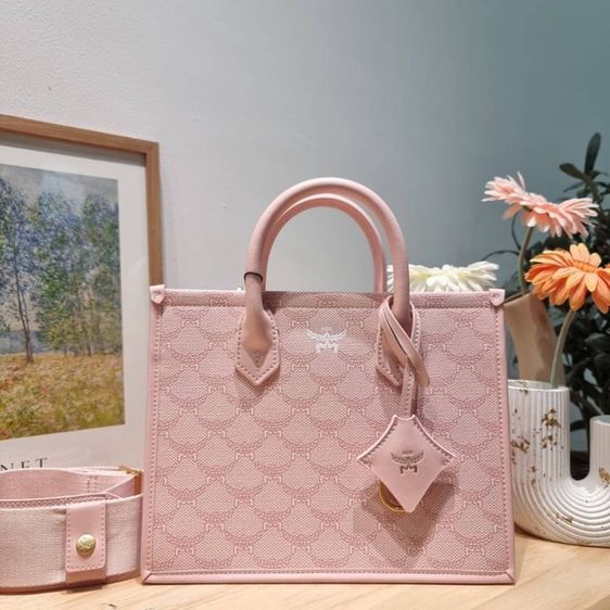 MCM HIMMEL SMALL TOTE รูปที่ 1