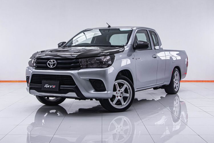 Toyota Hilux Revo 2016 2.4 J Pickup ดีเซล ไม่ติดแก๊ส เกียร์ธรรมดา เทา รูปที่ 4