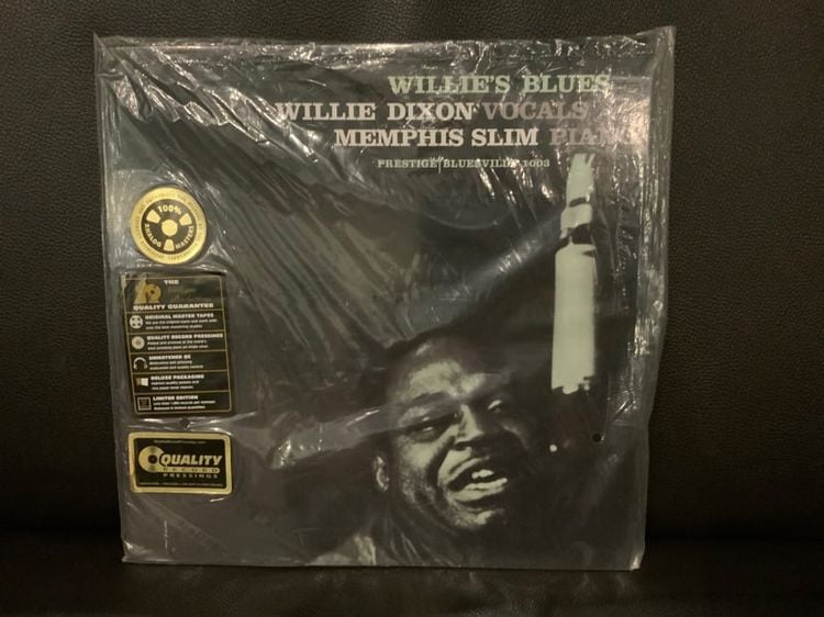 ขายแผ่นเสียงแผ่นซีลออดิโอไฟล์บลูส์บันทึกเยี่ยม RVG  Willie Dixon With Memphis Slim Willie's Blues Analogue Productions Blues LP Vinyl ส่งฟรี
