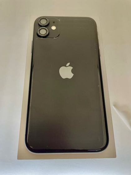ขาย iPhone 11 256gb สีดำ สภาพสวย จอแท้ ไม่มีรอย แบตเปลี่ยนใหม่ สุขภาพแบต100 สแกนใบหน้าได้ รีเซ็ตได้ ไม่ติดไอคราว อุปกรณ์ครบชุด พร้อมใช้งาน  รูปที่ 1