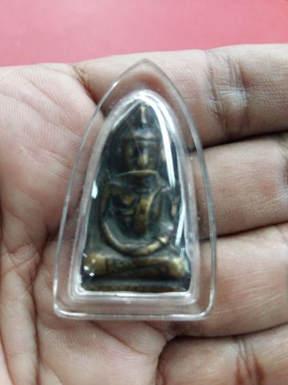 พระชัยวัฒน์ท่านเจ้ามา วัดสามปลื้มหรือวัดจักรวรรดิราชาวาส พิมพ์ฐานสูง ขี้เบ้าเดิมตามซอกองค์พระ ดูง่าย พุทธคุณครบเครื่องด้านเมตตา แคล้วคลาด  รูปที่ 6