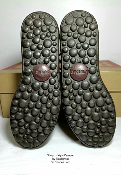 CAMPER Pelotas, Women's 37EU(24.0cm) Original ของแท้ มือ 2 สภาพเยี่ยม, รองเท้า CAMPER CAMPER หนังแท้ พื้นเต็ม Soft แท้แบบหนานุ่มพิเศษ สวยมาก รูปที่ 9