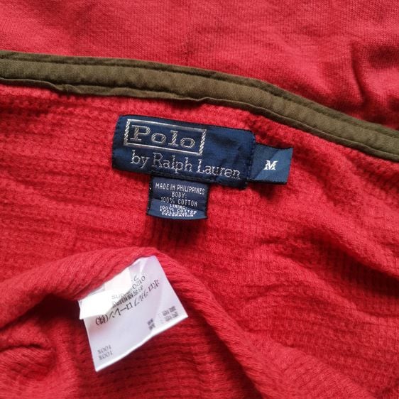 Polo Ralph Lauren Red Hooded Jacket รอบอก 44” รูปที่ 9