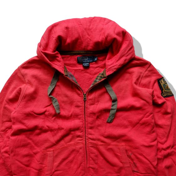 Polo Ralph Lauren Red Hooded Jacket รอบอก 44” รูปที่ 7