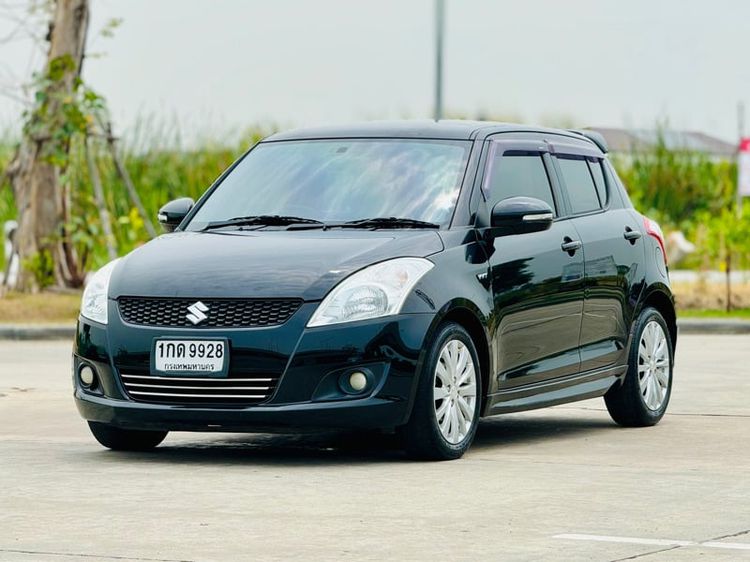 Suzuki Swift 2013 1.2 GLX Sedan เบนซิน ไม่ติดแก๊ส เกียร์อัตโนมัติ ดำ