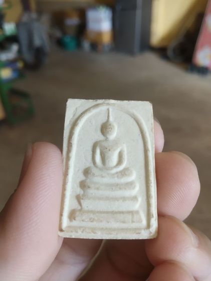 พระเนื้อผงผสมว่าน(พระพิมพ์พระสมเด็จหลังรูปเหมือนรูประฆัง(210304)(ไม่ทราบพระเกจิที่สร้าง))พระบ้านพระเครื่องรางของมงคล รูปที่ 4