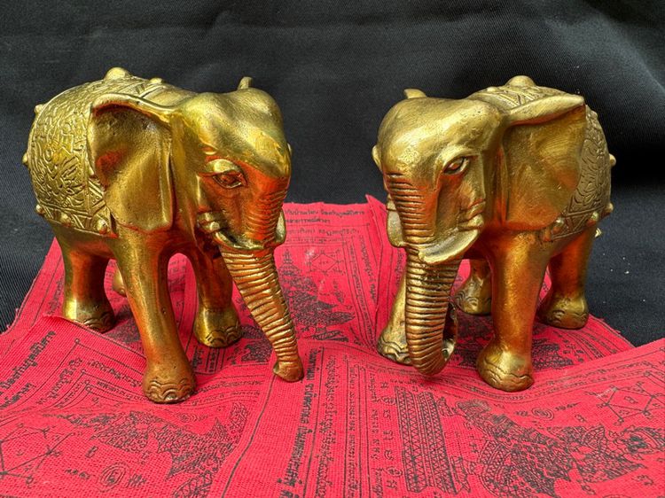 ช้างคู่ทองเหลือง รูปที่ 2