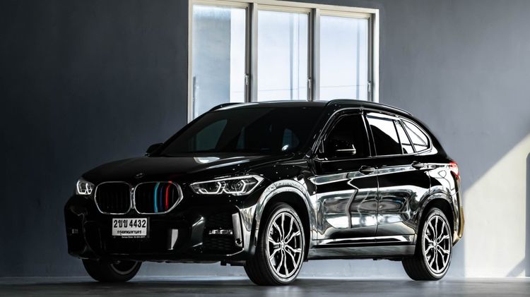 BMW X1 2021 2.0 sDrive20d M Sport Utility-car ดีเซล ไม่ติดแก๊ส เกียร์อัตโนมัติ ดำ