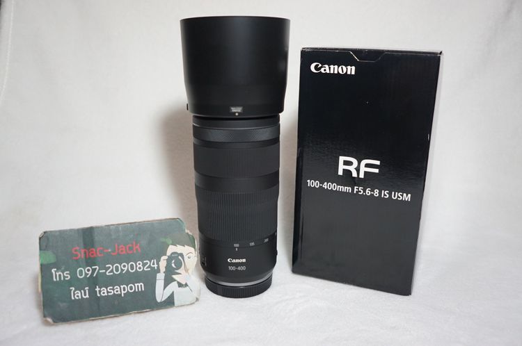 เลนส์ซูม Canon RF100-400mm f5.6-8 IS USM สภาพสวย ครบกล่อง