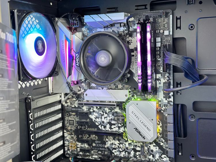 คอมพิวเตอร์เล่นเกมทำงาน ของแถมจุกๆ  ✅ ประกัน JIB 11-25 ปีหน้า  Spac CPU AMD RYZEN 5 5600G รูปที่ 5