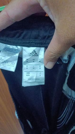 กางเกงวอร์ม adidas สีดำ ของแท้ มือสอง รูปที่ 7