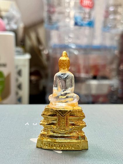 พระเสตังคมณี (พระแก้วขาว) ปี2550 วัดเชียงมั่น จังหวัดเชียงใหม่ พร้อมกล่องเดิม รูปที่ 7