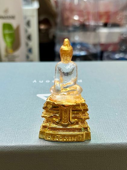 พระเสตังคมณี (พระแก้วขาว) ปี2550 วัดเชียงมั่น จังหวัดเชียงใหม่ พร้อมกล่องเดิม รูปที่ 9