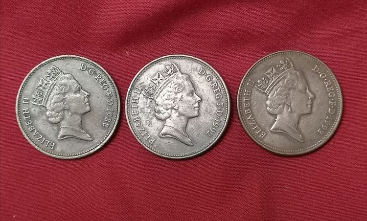 7). เหรียญ Two Pence ปี 1988,1992 รูปที่ 5